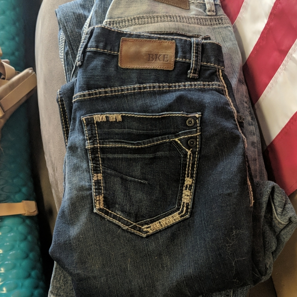 BKE and Wrangler Jeans